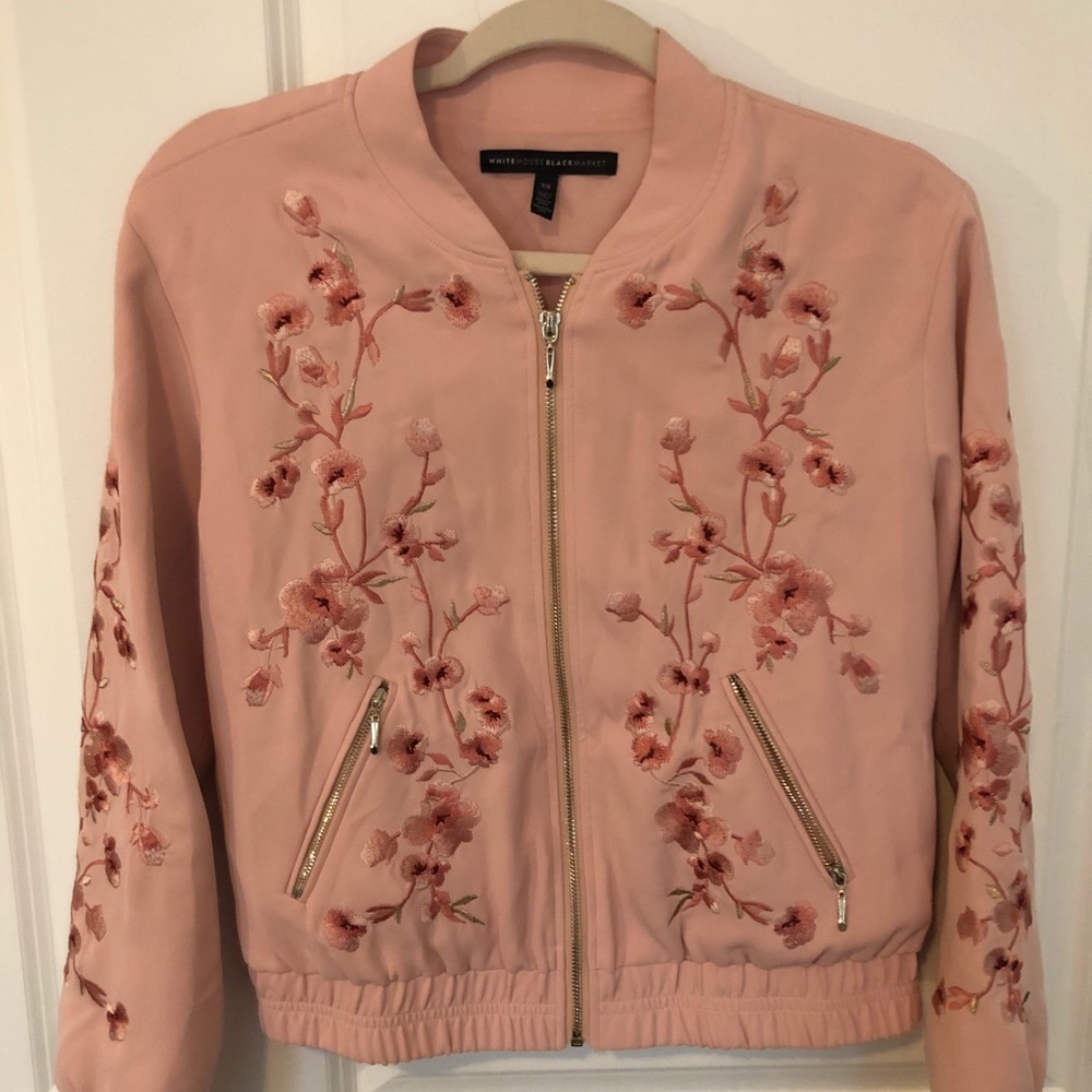 Embroidered Bomber jacket